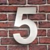 huisnummer 5 rvs roestvast staal goedkoop