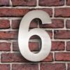 huisnummer 6 rvs roestvast staal goedkoop